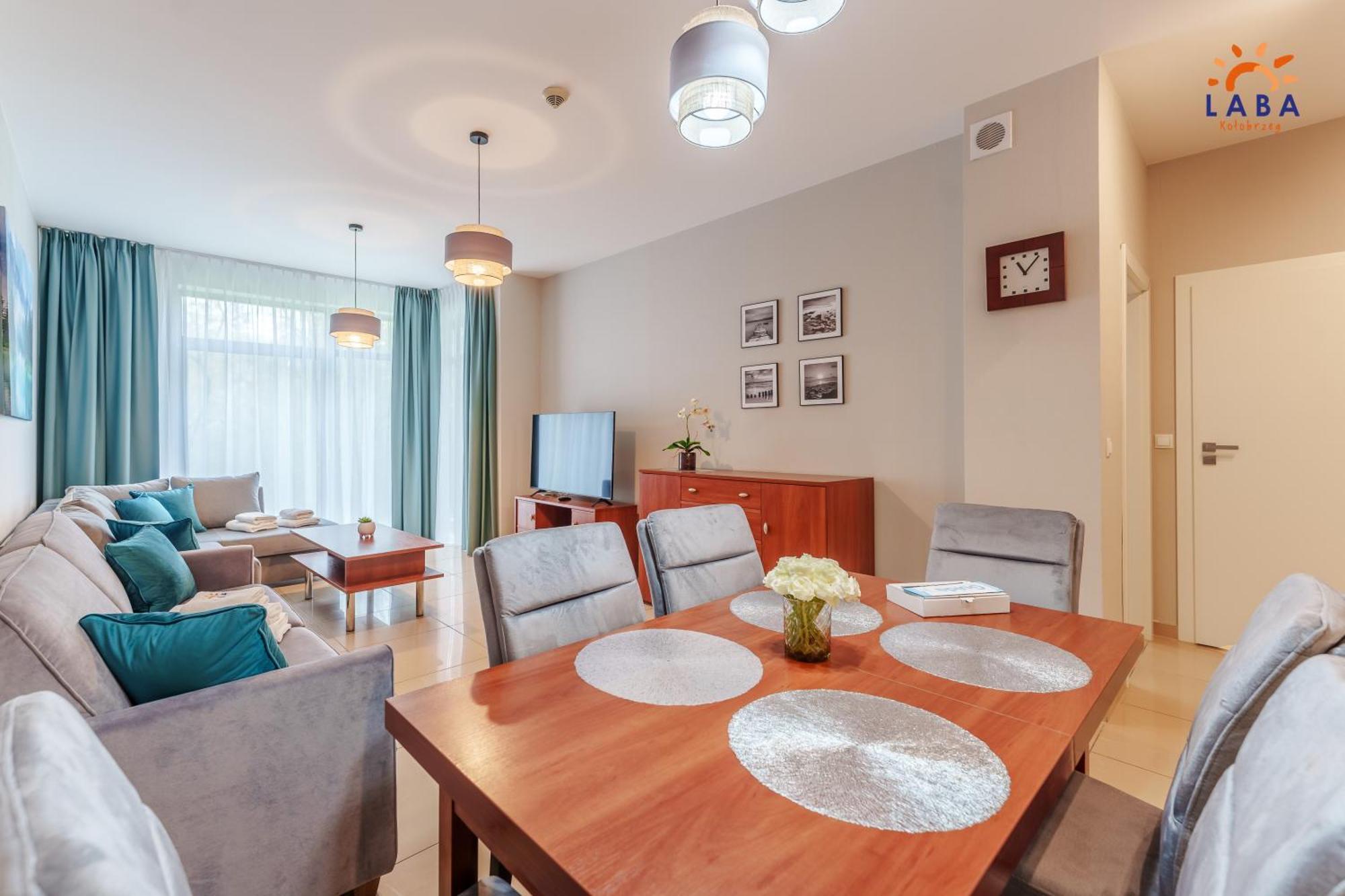 Laba Kolobrzeg Apartamenty Diune Z Parkingiem Extérieur photo