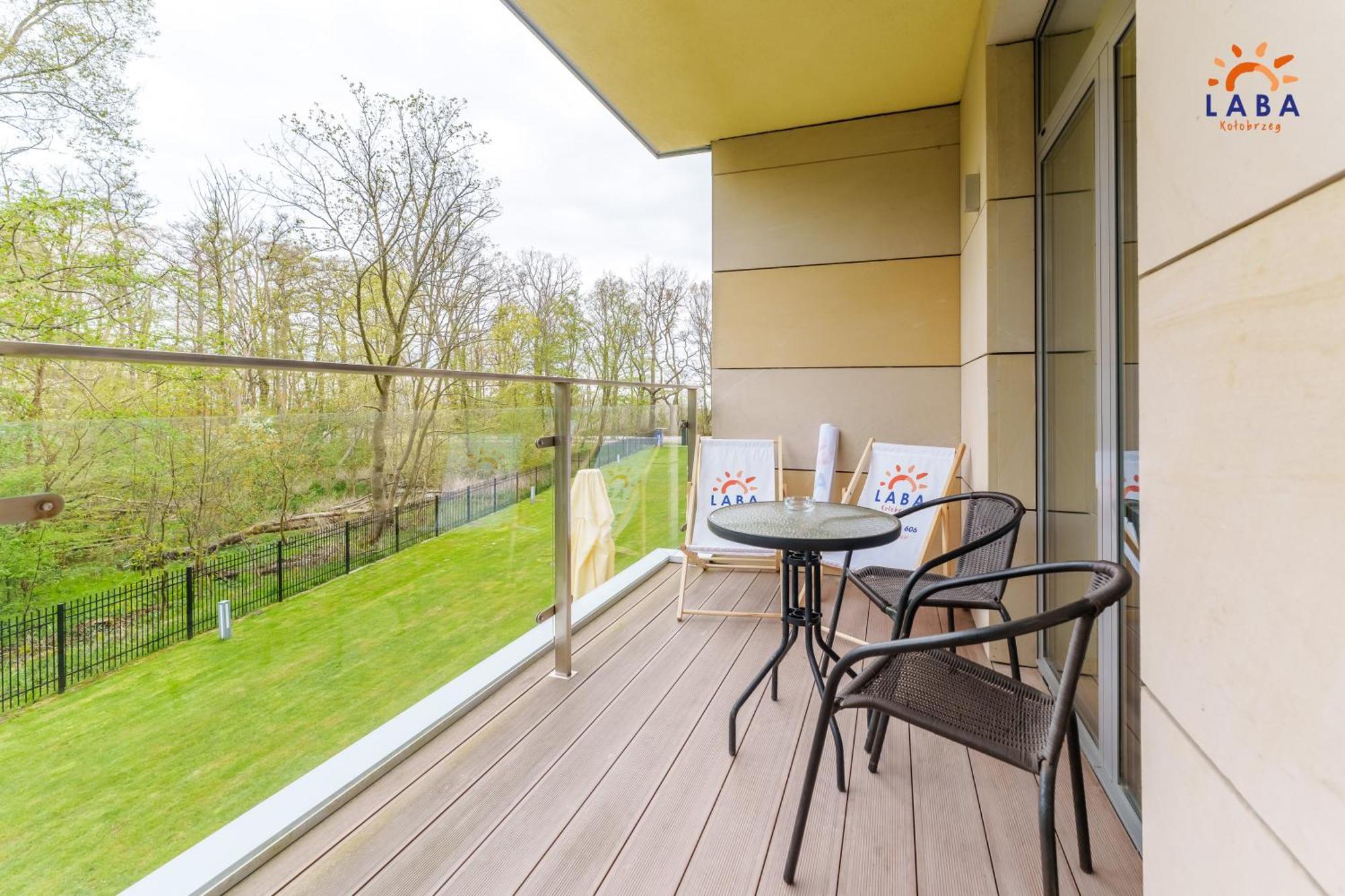 Laba Kolobrzeg Apartamenty Diune Z Parkingiem Extérieur photo