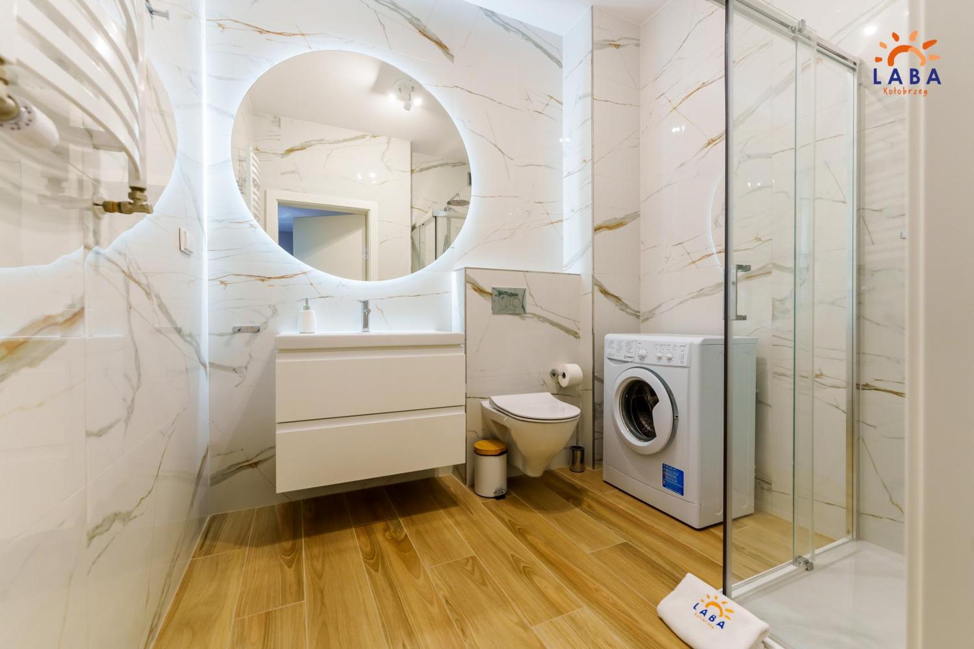 Laba Kolobrzeg Apartamenty Diune Z Parkingiem Extérieur photo