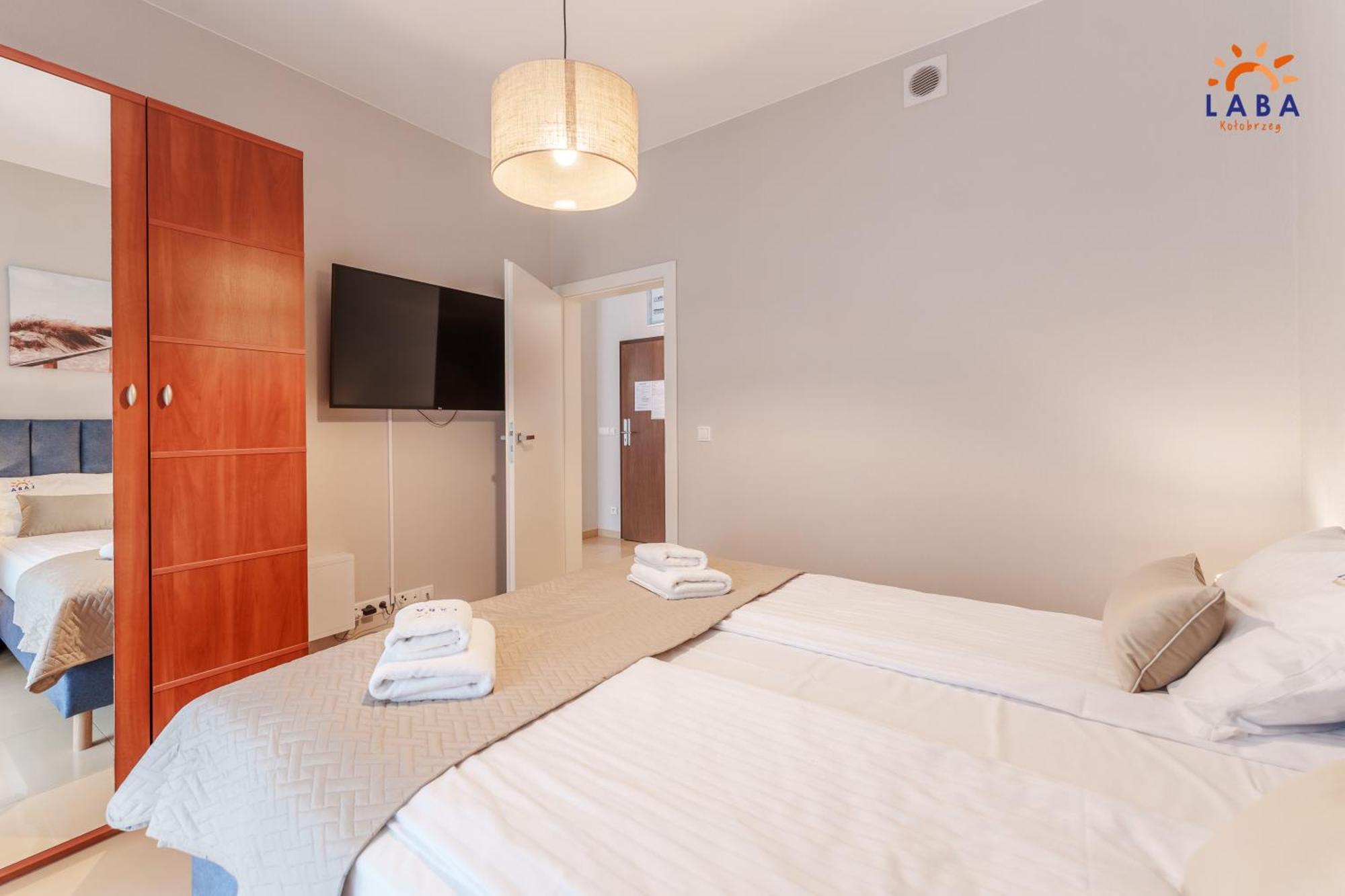 Laba Kolobrzeg Apartamenty Diune Z Parkingiem Extérieur photo